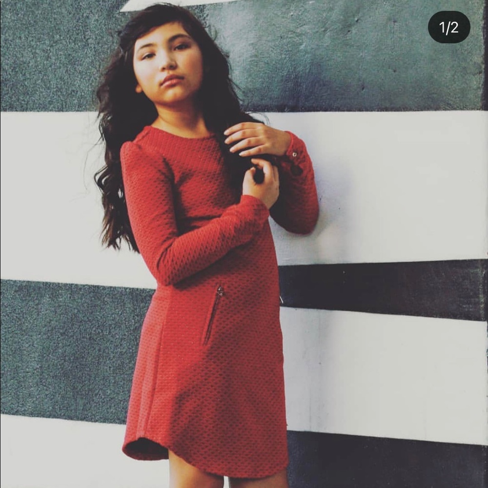 Girls size 12 Guess winter Dress